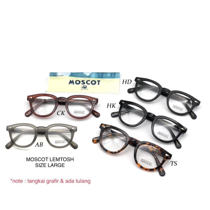 FRAME KACAMATA MOSCOT LEMTOSH LARGE (L) PRIA WANITA