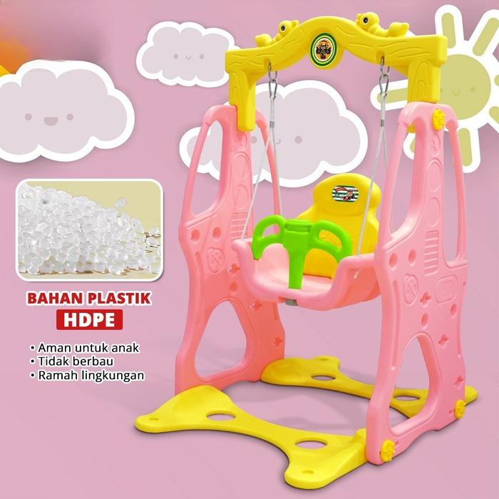Didibear X Molion Ayunan Anak Mainan Anak Ayunan Karakter Anak Kokoh Bahan Ldpe Plastik High Quality