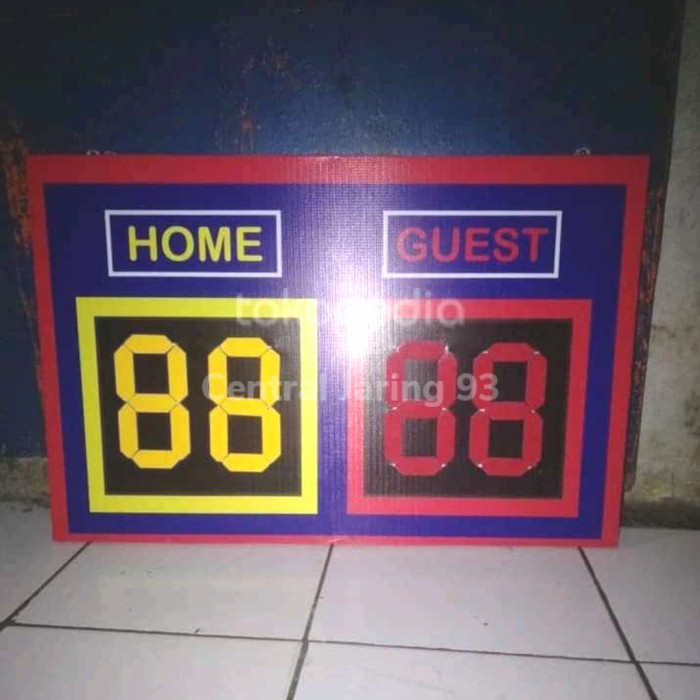 TERBARU papan score futsal
