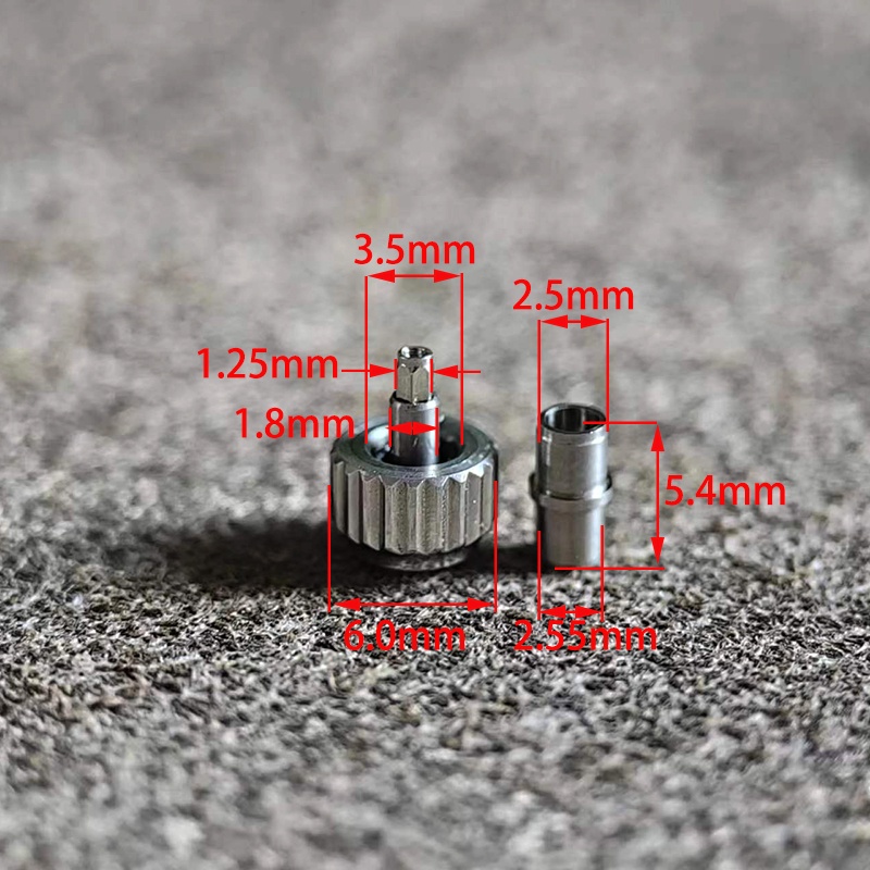 Watch Head Accessories For Omega Seahorse 300 6.0 6.5 Silver Inner Lock All Steel Head Automatic