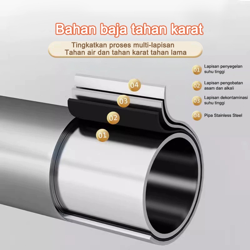 BEST SELLER JEMURAN BAJU LIPAT 5 TIANG DENGAN RODA JEMURAN BAJU LIPAT STAINLESS STEEL JEMURAN