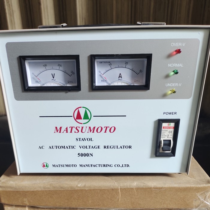 Ready Stabilizer/Stavolt MATSUMOTO 5000 watt