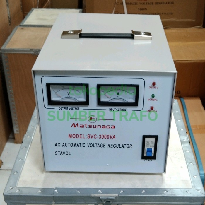 Ready Stabilizer Listrik Matsunaga 3000 VA