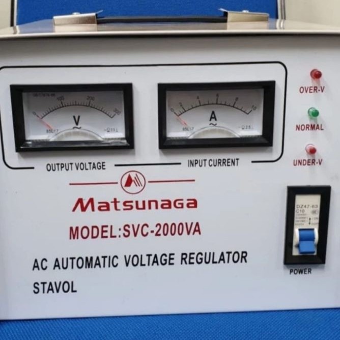 Ready Stavolt Matsunaga SVC-2000VA - stabiliser listrik Matsunaga 2000 watt