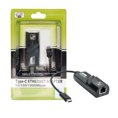 Ready Type c to Lan rj45 female ethernet adapter gigabit - Usb-c to Rj-45