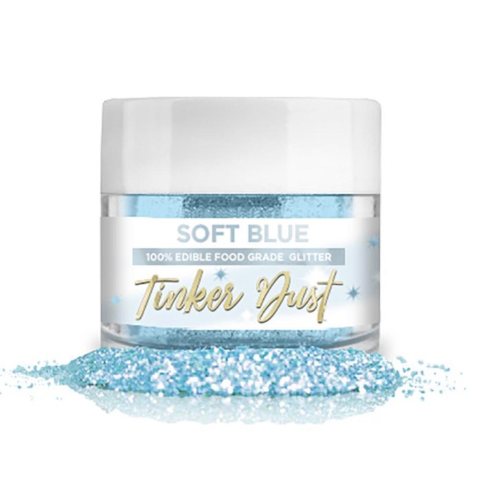 

Soft Blue Edible Glitter Tinker Dust