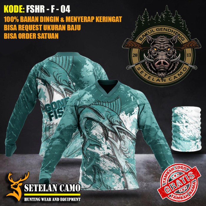 Ready JERSEY MANCING CUSTOM / JERSEY ANGLER / JERSEY PASER / ECER / FSHR 4