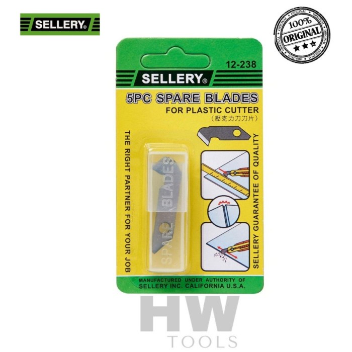 

New ISI PISAU CUTTER AKRILIK / ANAK PISAU CUTTER ACRYLIC 5pcs SELLERY