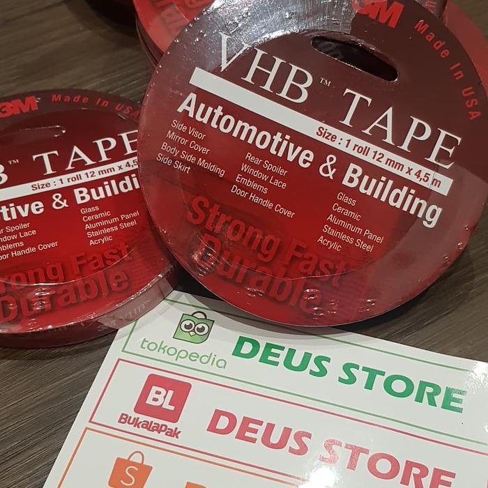 

New Double Tape 3M VHB 12mm x 4.5m Original / VHB Tape