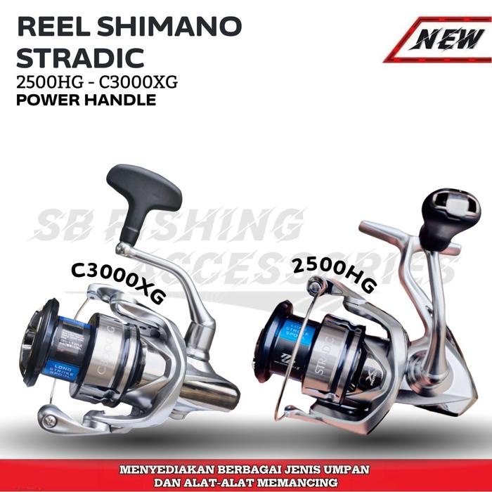 Ready REEL SHIMANO stradic 2500HG/c3000HG POWER HANDLE