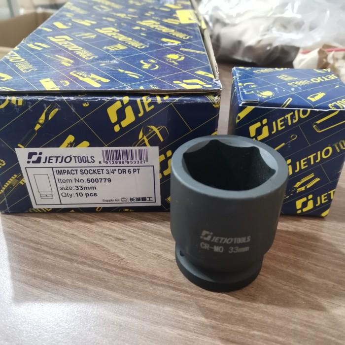 Gemilang Karya Mata Sok Impact 33 Mm 3/4" Jetjo Tools Mata Sock Ketok Heavy Duty Mata Socket Shock