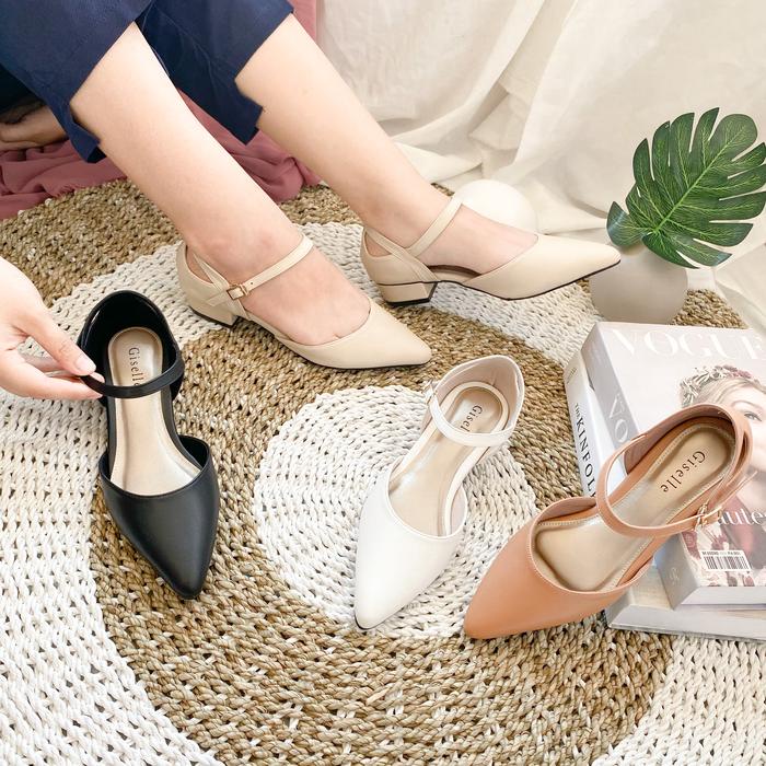 Giselle Colls - Maeve Sandal Heels Wanita 3 cm