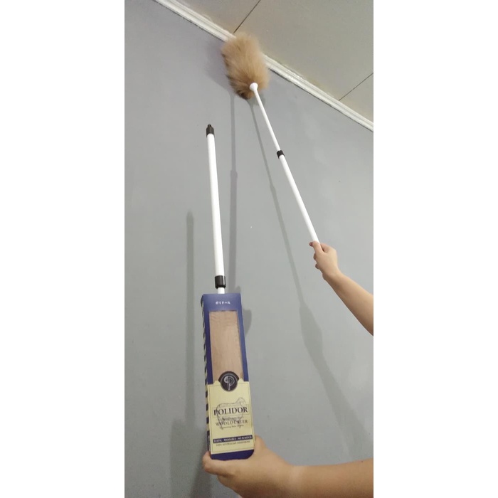 Kemoceng telescopic BULU DOMBA AUSTRALIA-ANTI GORES