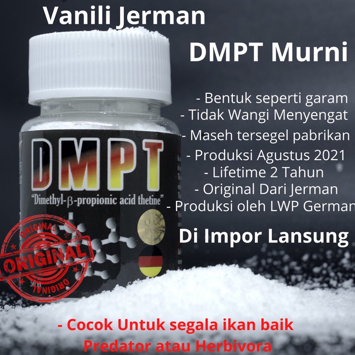 Ready Umpan Ikan Nila Ikan Mas/ DMPT/ Vanili German/ Attractant/ 50 gr