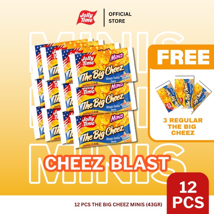 

Lalaa_Store Jolly Time Minis Mircowave Popcorn - Varian 12 Blast