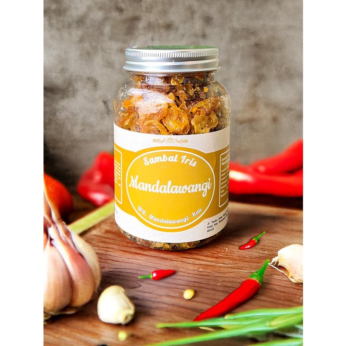 

Lalaa_Store Oleh Oleh Khas Bali, Sambal Iris Mandalawangi Berat 100 Gram