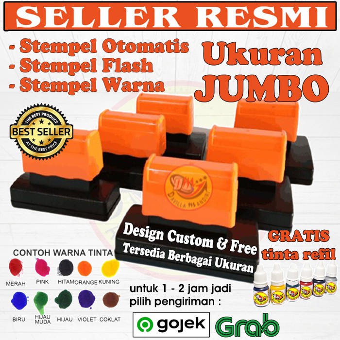 

New Stempel Murah / Stempel Otomatis / Stempel Flash