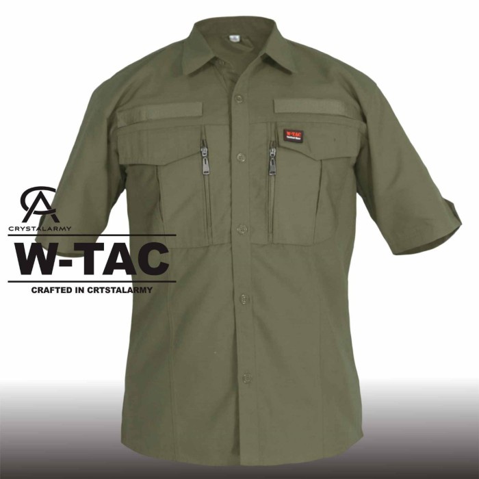 Navero-KEMEJA TACTICAL W TAC - LENGAN PENDEK - KEMEJA WTAC - TACTICAL - 511