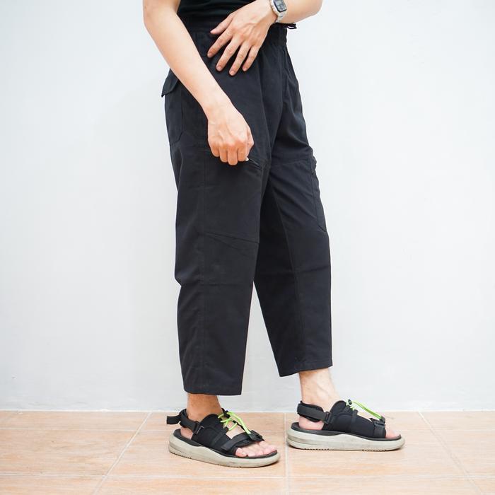 Luno- Celana Sirwal Pria Dewasa Premium AL HAYAT PJG Bahan Canvas Formal Kain Karet Panjang