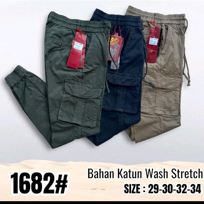 Luno- CELANA JOGER IMPORT // CELANA IMPORT // KATUN WASH STRETCH