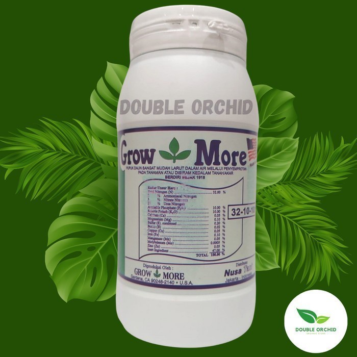 Fastclik Pupuk Npk Growmore Daun 32 10 10 Dan Bunga 10 55 10 Pupuk Growth More