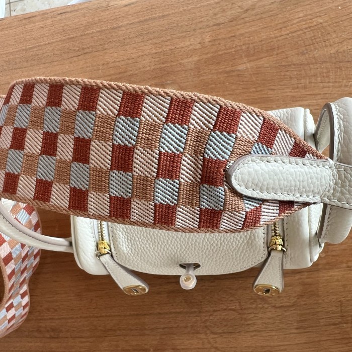 New Mini Lindy 20 Slingbag Clemence Leather Handmade Selempang Wanita Readyy