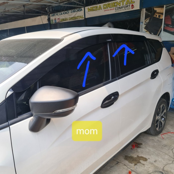 Bagus Talang Air Slim Flat Black Xpander / Xpander Cross 2017-2022