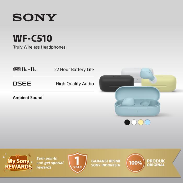 SONY WF-C510 Truly Wireless Earbuds / WFC510 / WF C510