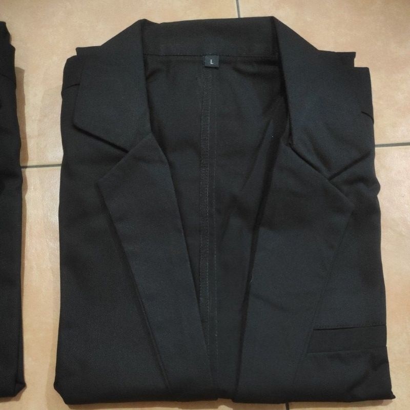 BPS COD Blazer / Jas Pria VENTURA hitam sanmer premium S M L XL ventu black formal busa kain keras