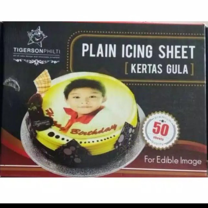 Best Seller Plain Icing By Tigerson Philti 10Lembar