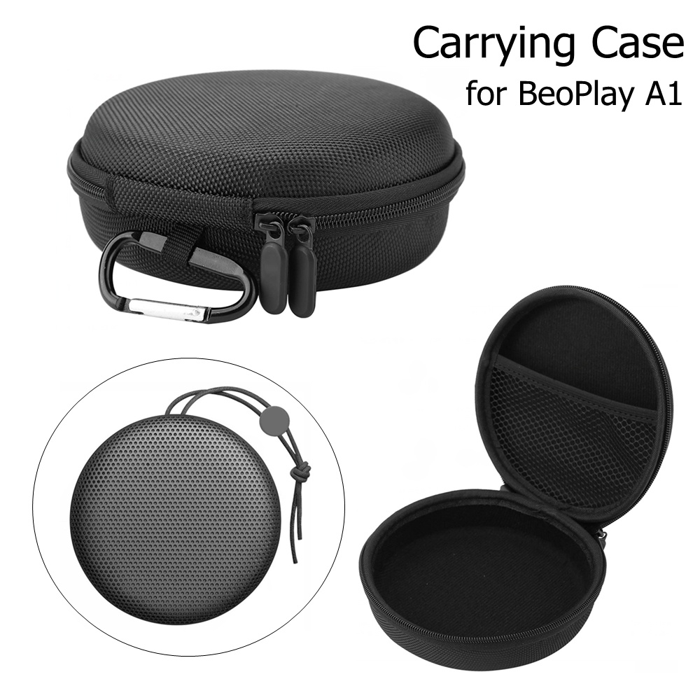 EVA Carrying Case for BeoPlay A1 Speaker With Carabiner Travel Storage Protective Bag For B&O BeoPla