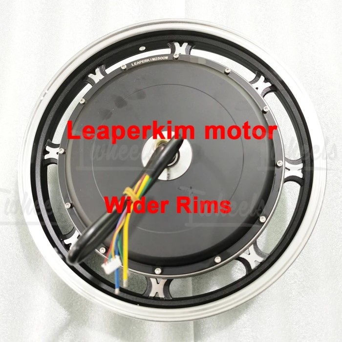 Wider Rims Veteran Sherman motor Leaperkim electric unicycle motor