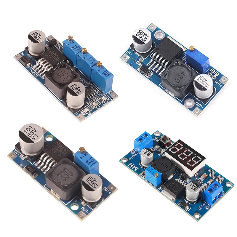 LM2596/LM2596S/LM2596LED/LM2596HVS DC to DC Buck Converter Voltage Regulator DIY Adjustable Power Su