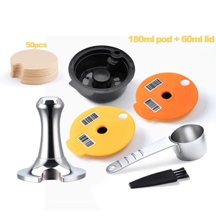 Reusable Pods Coffee Capsule for BOSCH-s Machine Tassimo Refillable