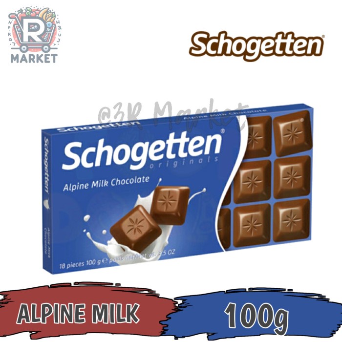 

Schogetten Alpine Milk Chocolate Chocolate Schogetten Bar
