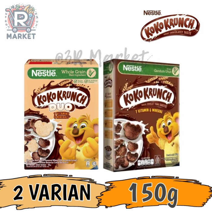 

Nestle Koko Krunch Dengan Gandum Utuh