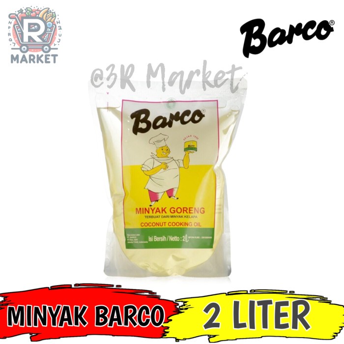 

Minyak Goreng Kelapa Barco 2 Liter Kemasan Pouch