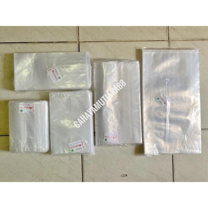 New Plastik Snack/ Plastik keripik/ Plastik PP Bening Tebal 80 mic