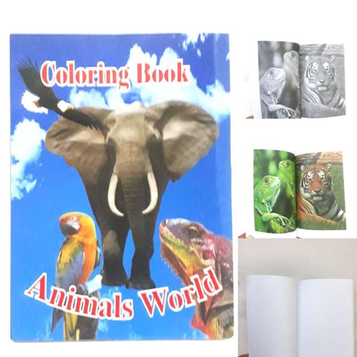 ID MAINAN SULAP BUKU - MAGIC COLORING BOOK - BUKU AJAIB - GIMMICK BUKU - ART ALAT SULAP