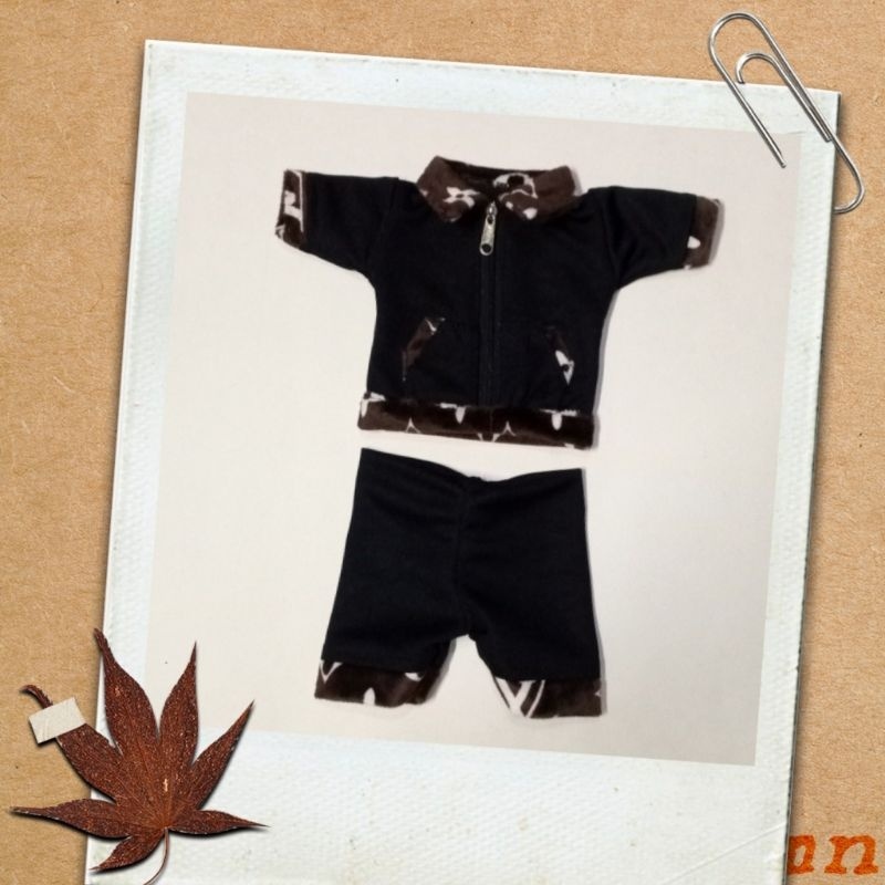 Setelan Jaket Untuk Monyet (Jaket Kombinasi Kantong Depan Size L) New