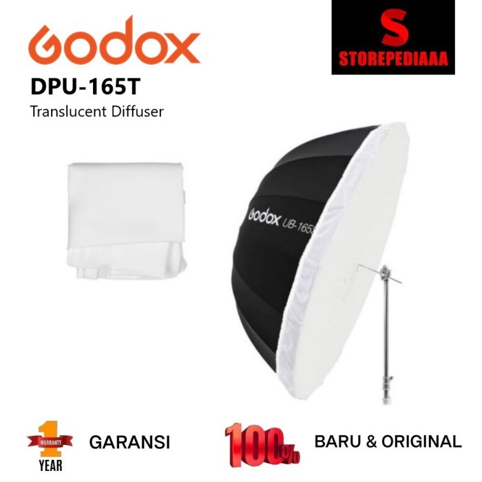 Godox DPU-165T Translucent Diffuser for UB-165 Parabolic Umbrella 165c