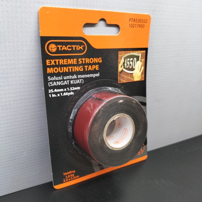 

TERBARU Double Tape/Extreme Strong Mounting Tactix Outdoor 1.5mtr HOT SALE!