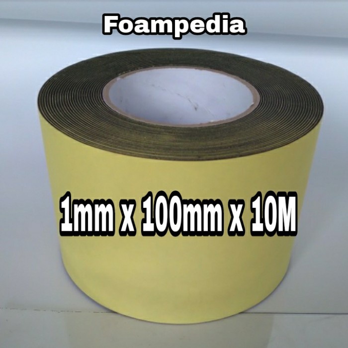 

TERBARU Single Foam Tape 1mm x 100mm x10M PROMO!
