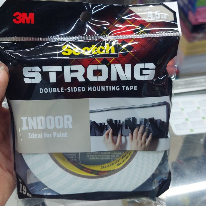 

TERBARU 3M Scotch Double Tape Mounting Indoor 24 mm x 3 M Serbaguna Di Ruangan BISA GRAB!
