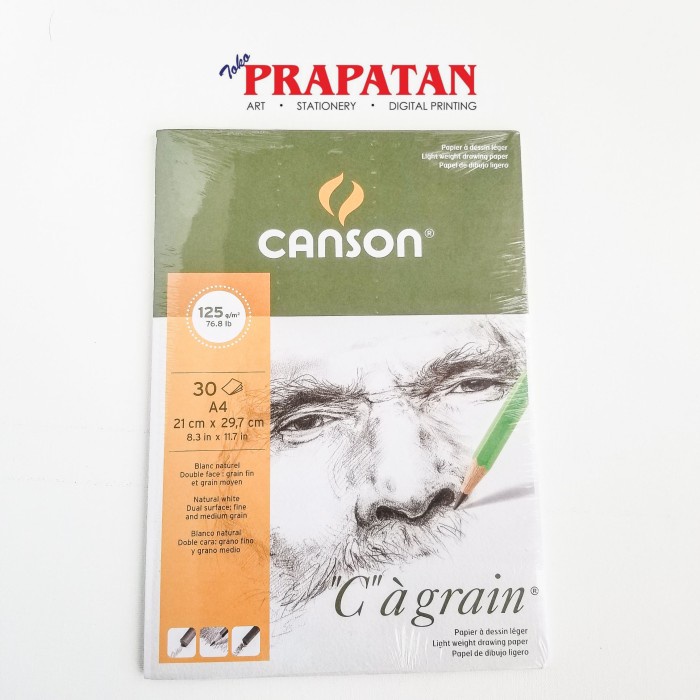 

TERBARU Canson Cagrain Sketchbook A4 125gsm Drawing Paper PROMO!