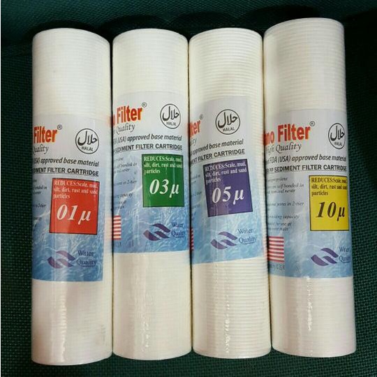 Nano Filter Saringan Catridge 10 inch depo air minum isi ulang