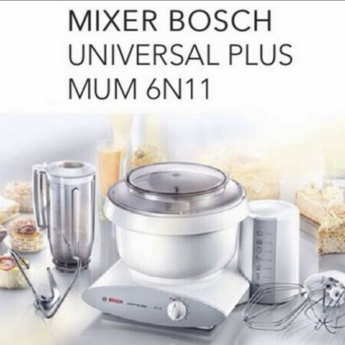 ORIGINAL MIXER BOSCH UNIVERSAL PLUS 6N11 BONUS MENARIK + GARANSI