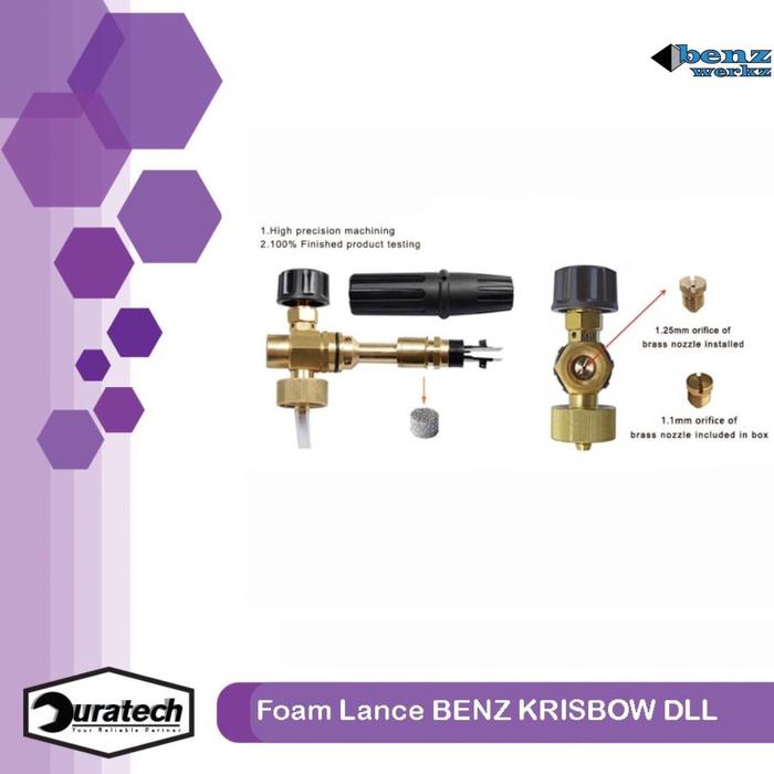 Serasiinspace Foam Lance Botol Shampo Merk Benz Werkz Tabung Salju Untuk Krisbow Dll Foam Lance Benz