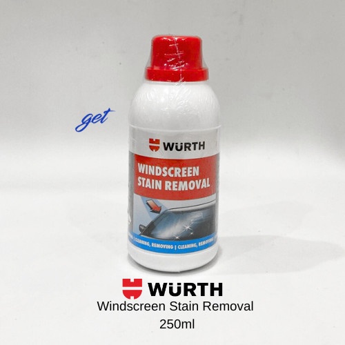 TERBARU wurth pembersih jamur kaca windscreen Stain Removal 250 ML