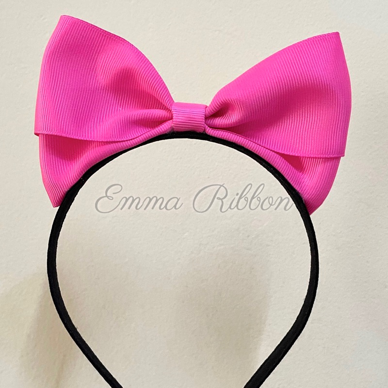 Bando / bando pita besar/ bando pink / bando pink fuschia/ anak/ dewasa